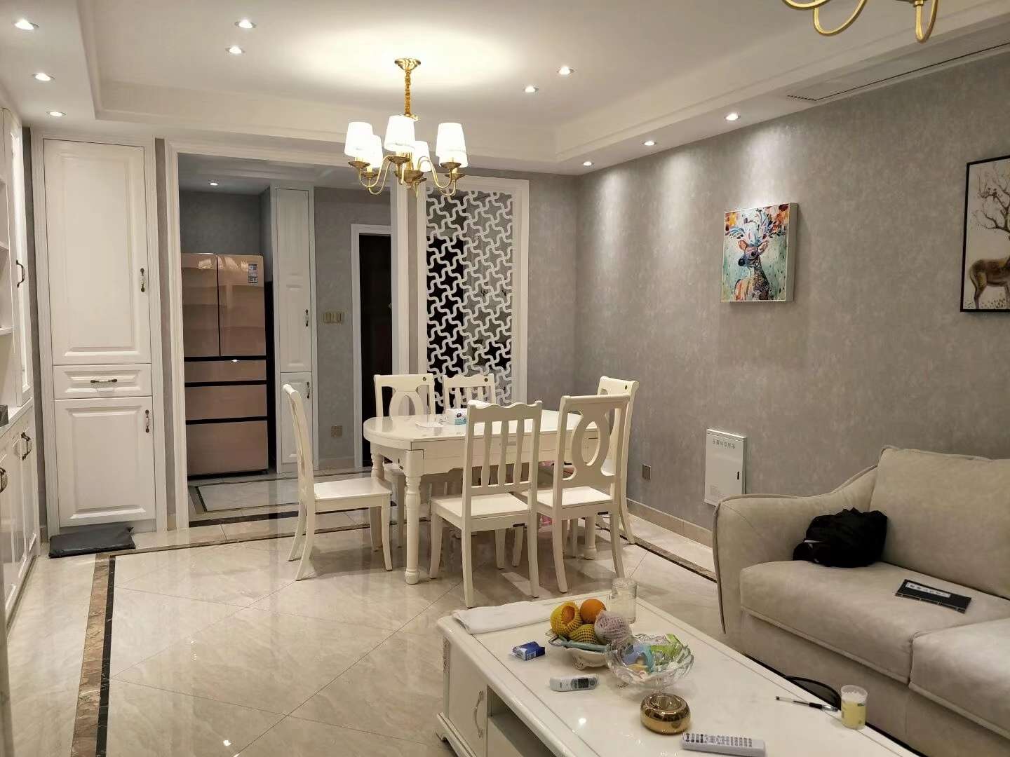 欢迎展示水尚名都89平装修效果图