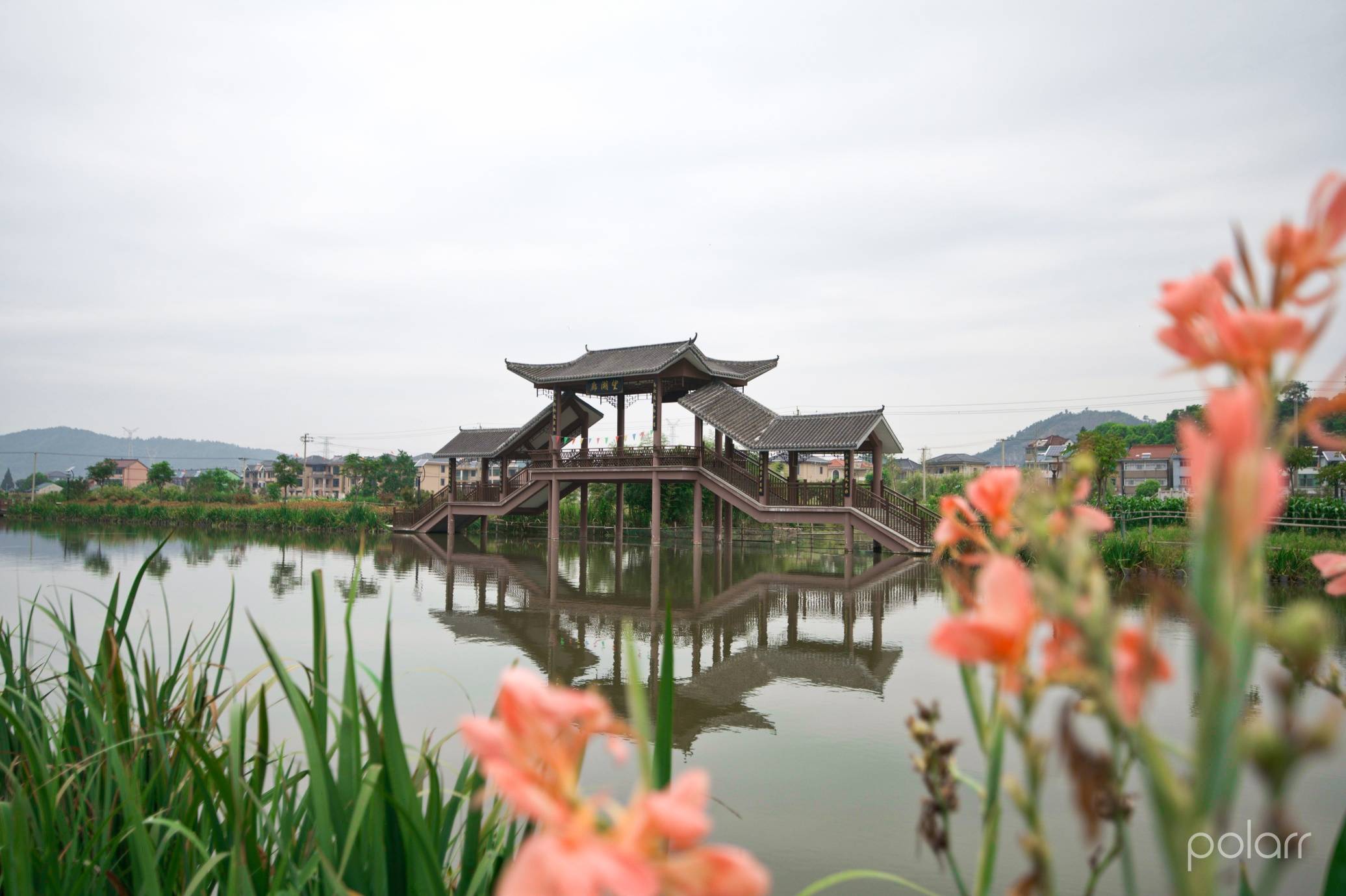 长塘镇湖田村也太美了吧
